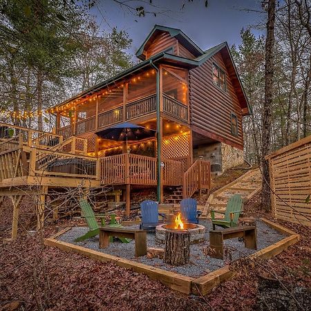 Golden Eagle Ga Cabin - Hot Tub, Firepit & Fast Wifi Blue Ridge Luaran gambar
