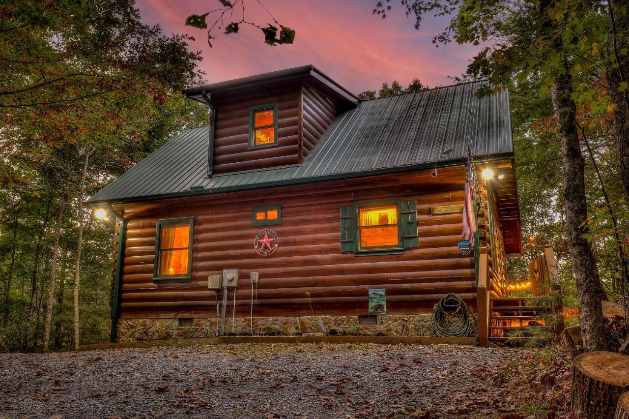 Golden Eagle Ga Cabin - Hot Tub, Firepit & Fast Wifi Blue Ridge Luaran gambar