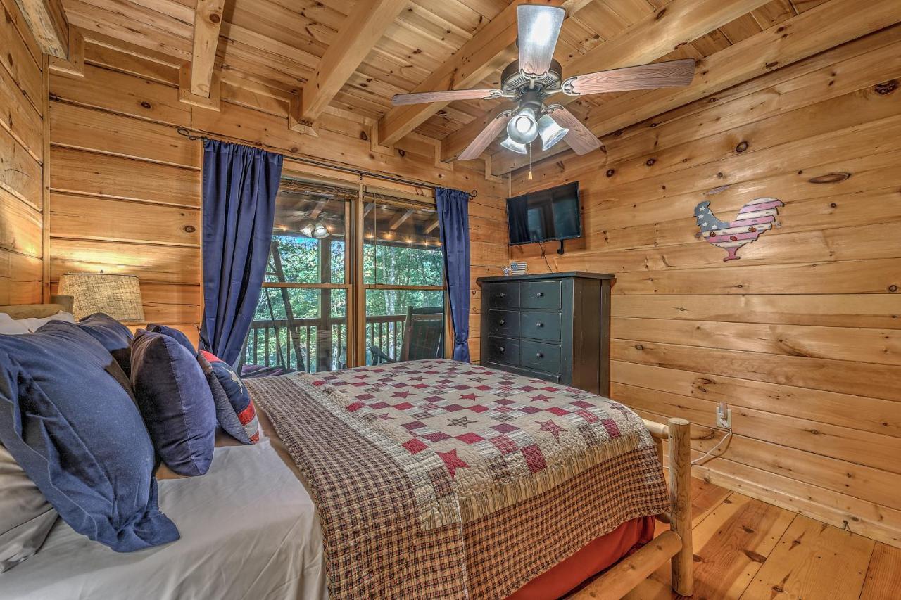 Golden Eagle Ga Cabin - Hot Tub, Firepit & Fast Wifi Blue Ridge Luaran gambar