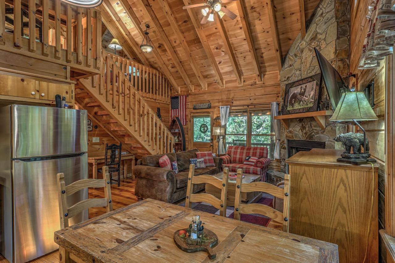 Golden Eagle Ga Cabin - Hot Tub, Firepit & Fast Wifi Blue Ridge Luaran gambar