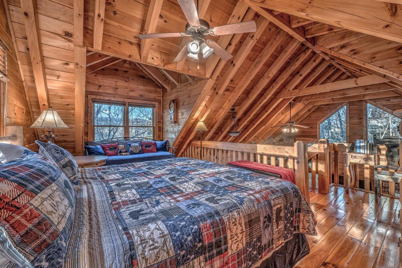 Golden Eagle Ga Cabin - Hot Tub, Firepit & Fast Wifi Blue Ridge Luaran gambar