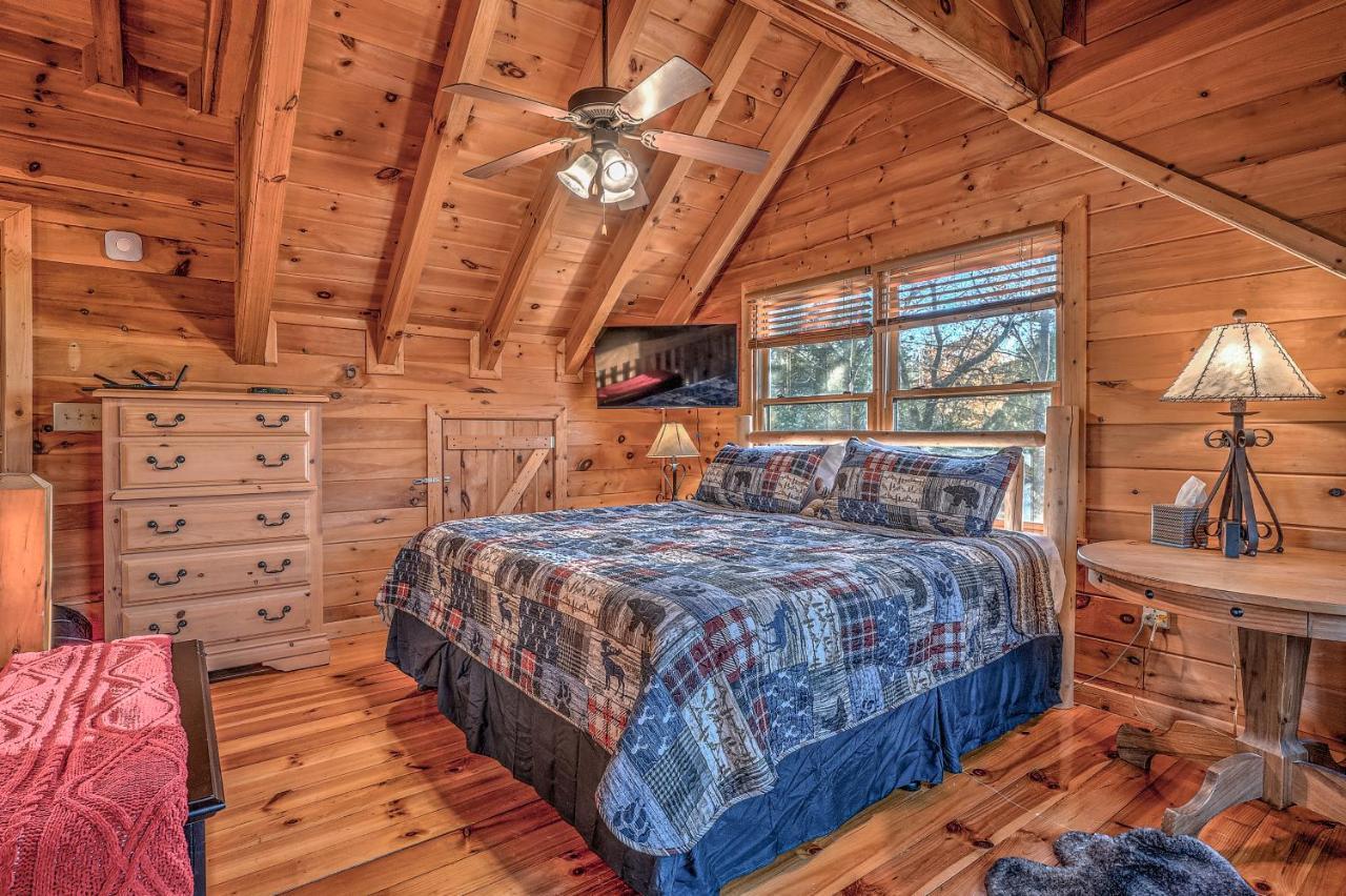 Golden Eagle Ga Cabin - Hot Tub, Firepit & Fast Wifi Blue Ridge Luaran gambar