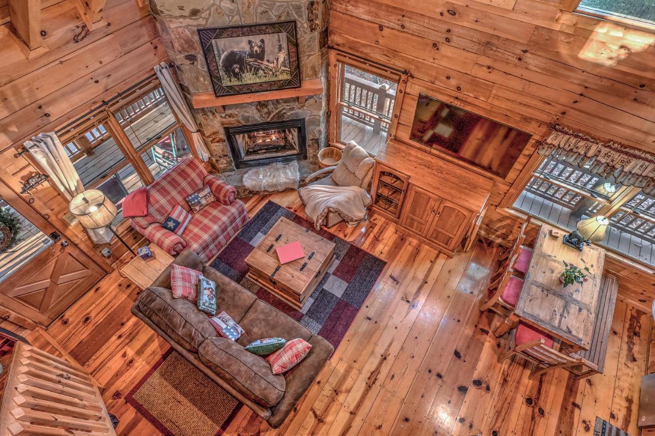 Golden Eagle Ga Cabin - Hot Tub, Firepit & Fast Wifi Blue Ridge Luaran gambar