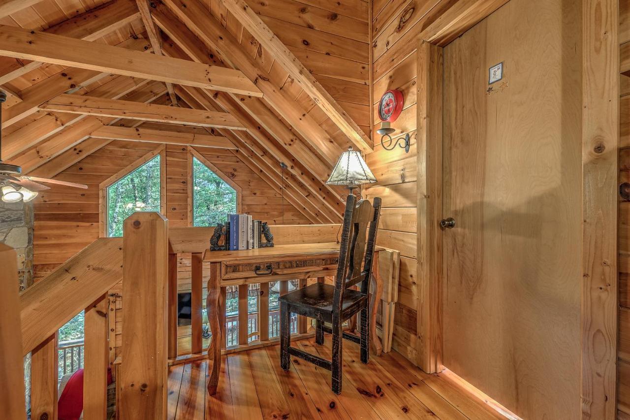 Golden Eagle Ga Cabin - Hot Tub, Firepit & Fast Wifi Blue Ridge Luaran gambar